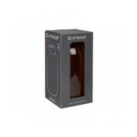 Vaso Rosa Dorato Vetro 14,5 x 29,5 x 14,5 cm (6 Unità)