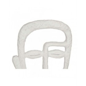 Statua Decorativa Viso Bianco 19,5 x 38 x 10,5 cm (4 Unità)