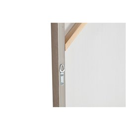 Poltrona DKD Home Decor 73 x 74 x 113 cm Argentato Beige Acciaio