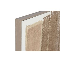 Poltrona DKD Home Decor 73 x 74 x 113 cm Argentato Beige Acciaio