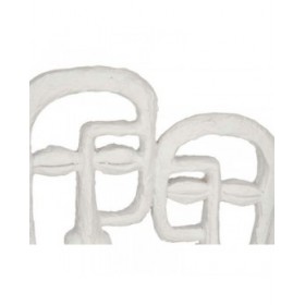 Statua Decorativa Viso Bianco 27 x 32,5 x 10,5 cm (4 Unità)