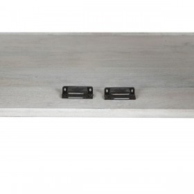 Scaffale DKD Home Decor Bianco Legno di mango 116 x 40 x 160 cm (1)