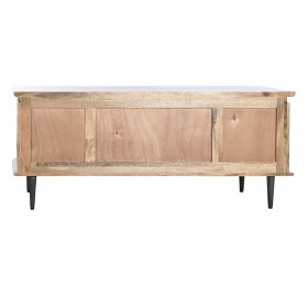 Mobile TV DKD Home Decor Naturale Metallo Legno di mango 140 x 40 x 55 cm