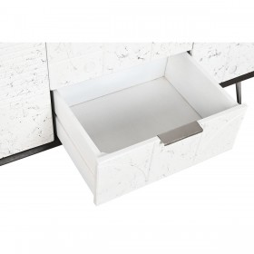 Credenza DKD Home Decor 150 x 43 x 80 cm Bianco Marrone scuro Legno di mango