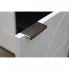 Credenza DKD Home Decor Bianco Marrone Metallo Legno di mango 90 x 43 x 80 cm