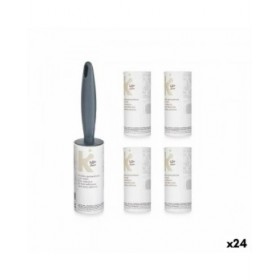 Rullo Levapelucchi Better Clear Grigio 16 x 27 x 4,2 cm Set (24 Unità)