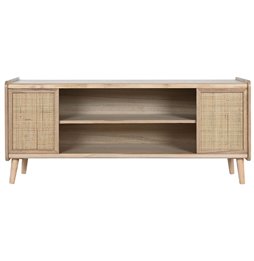 Poggiapiedi DKD Home Decor Legno 30 x 30 x 30 cm Verde Blu Marino (2 Unità)