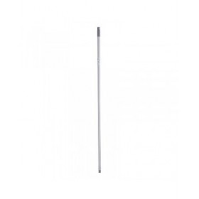 Mazza per la Scopa Righe 2,3 x 130 x 2,3 cm Grigio Metallo (12 Unità)