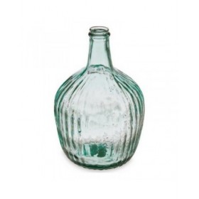 Borraccia 2255/04R Trasparente Righe 4 L 16 x 29,5 x 16 cm Decorazione (4 Unità)