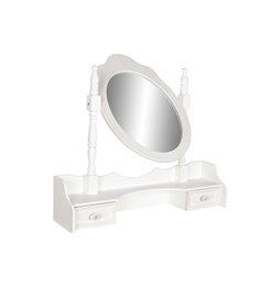 Consolle DKD Home Decor Bianco Metallo Abete 120 x 35 x 90 cm