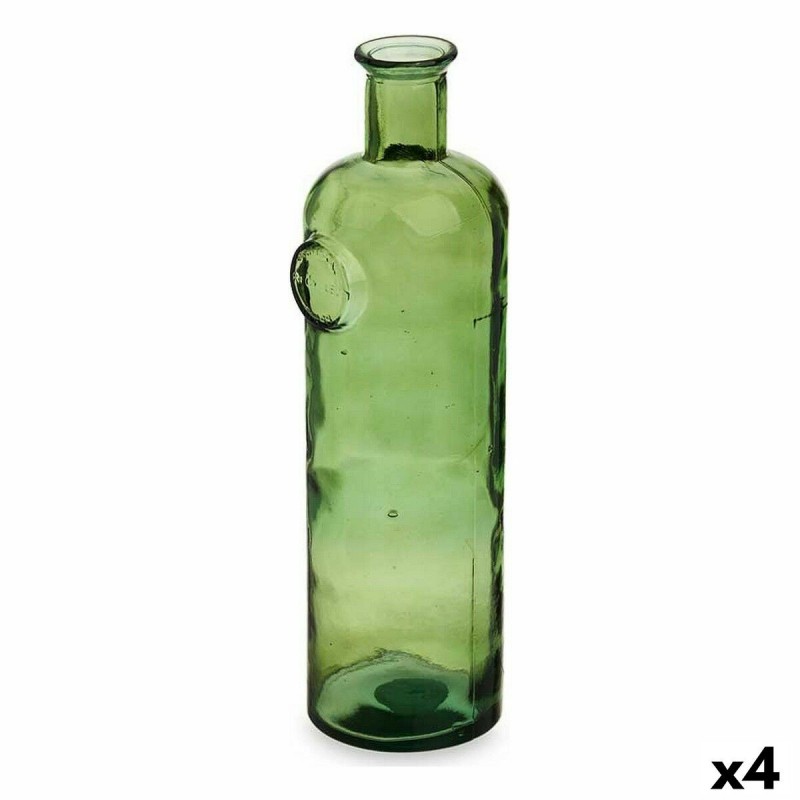 Borraccia Stamp Verde 14 x 44 x 13 cm Decorazione (4 Unità)