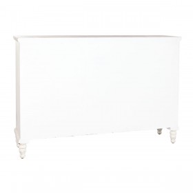 Credenza DKD Home Decor Bianco Naturale Cristallo Abete 150 x 36 x 104 cm