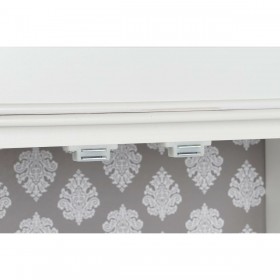 Credenza DKD Home Decor Bianco Cristallo Abete 142,5 x 40,5 x 101,5 cm