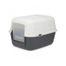 Lettiera per Gatti Mascow 87952 Grigio Antracite Plastica 48 x 32 x 38 cm (12 Unità)