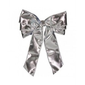 Fiocco Krist+ HJ112096 Argentato 30 x 4 x 20 cm Decorazione Natalizia (12 Unità)