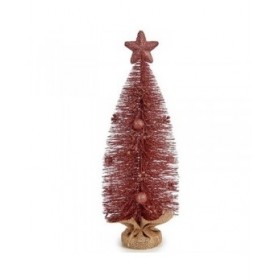Albero di Natale Krist+ FG20-19WS072 Rosa 13 x 41 x 13 cm (12 Unità)