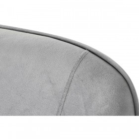 Poltrona DKD Home Decor Nero Grigio Legno 59 x 66 x 76 cm