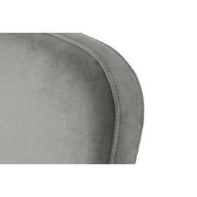 Poltrona DKD Home Decor Grigio Metallo 62 x 76 x 76 cm 55 x 71 x 72 cm