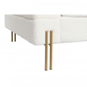 Divano DKD Home Decor Bianco Metallo 205 x 85 x 73 cm