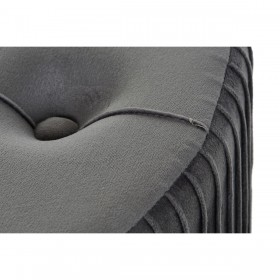 Poggiapiedi DKD Home Decor Velluto 60 x 60 x 45 cm Legno MDF