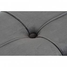 Panca DKD Home Decor Grigio Dorato Metallo 120 x 40 x 45 cm