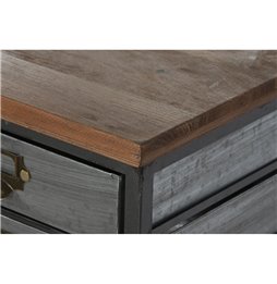 Sedia DKD Home Decor 63 x 49 x 85 cm Grigio Metallo