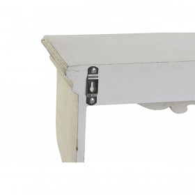 Appendiabiti da parete DKD Home Decor 85 x 18 x 25 cm Abete Metallo Vintage