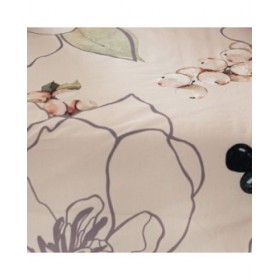 Lenzuolo con angoli HappyFriday White peonies Multicolore 160 x 200 x 32 cm
