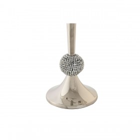 Candelabro DKD Home Decor 30 x 12 x 46 cm Argentato Alluminio Cromato