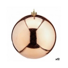 Palla di Natale Krist+ 00845 Rame Plastica (12 Unità)