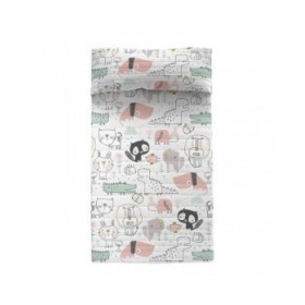 Trapunta HappyFriday Moshi Moshi Multicolore 180 x 260 cm animali