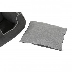 Letto per animali domestici DKD Home Decor Azzurro Marrone Grigio 72 x 61 x 34 cm