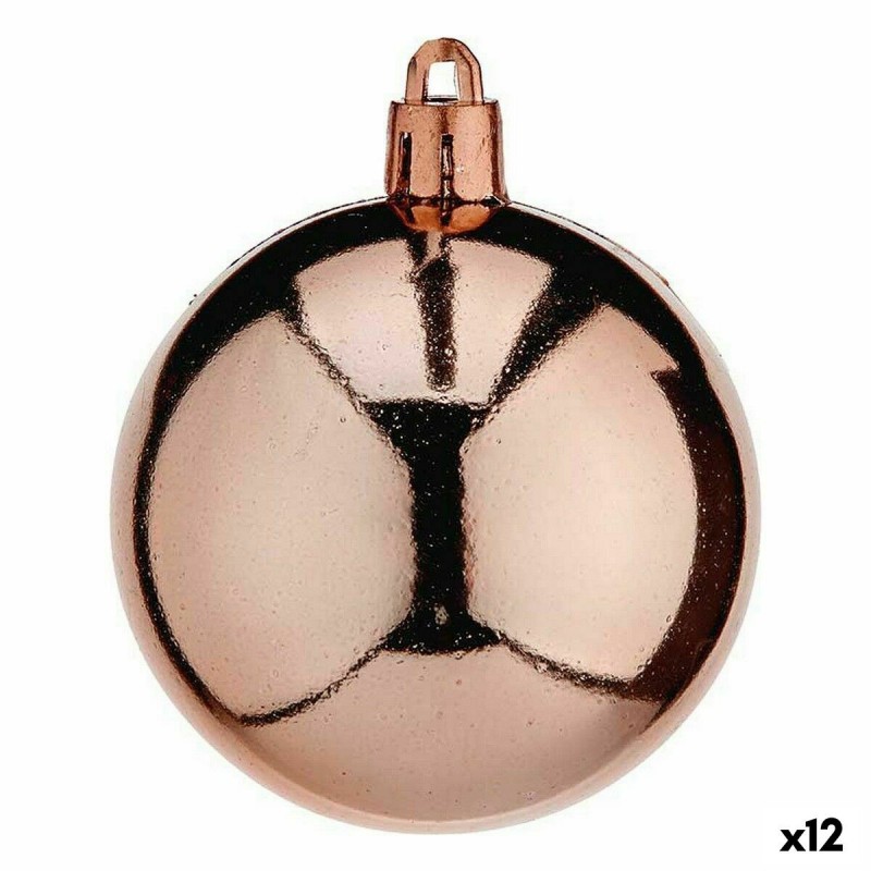 Set di palline di Natale Krist+ 00466-4 Rame Plastica (12 Unità)
