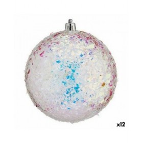 Set di palline di Natale Krist+ 00989-7 Argentato (12 Unità)