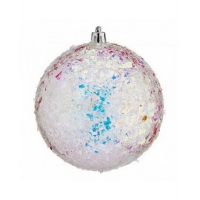 Set di palline di Natale Krist+ 00989-7 Argentato (12 Unità)