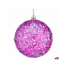 Set di palline di Natale Krist+ 00989-8 Viola (12 Unità)