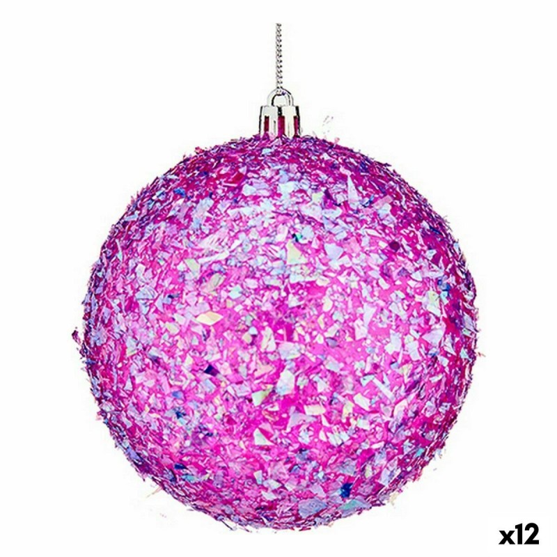 Set di palline di Natale Krist+ 00989-8 Viola (12 Unità)