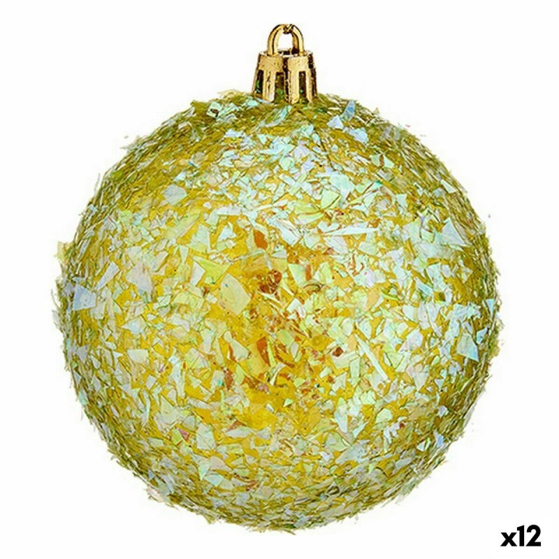 Set di palline di Natale Krist+ 00990-4 Verde Plastica (12 Unità)