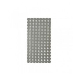 Tappetino Antiscivolo da Doccia Grigio PVC 68 x 36 x 1 cm (6 Unità)