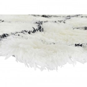 Tappeto DKD Home Decor 120 x 180 x 5 cm Poliestere Bianco Rombos