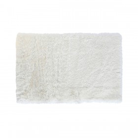 Tappeto DKD Home Decor 120 x 180 x 8 cm Poliestere Avorio Seta