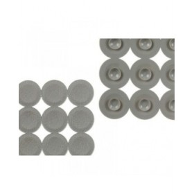 Tappetino Antiscivolo da Doccia Grigio PVC 54 x 54 x 1 cm (6 Unità)