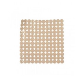 Tappetino Antiscivolo da Doccia Berilo 90980 Beige PVC 54 x 54 x 1 cm (6 Unità)