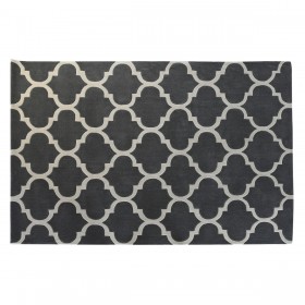 Tappeto DKD Home Decor 160 x 230 x 2 cm Grigio Poliestere Etnico