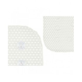 Tappetino Antiscivolo da Doccia Berilo BM814-4070 - 317 Bianco PVC 69,3 x 40 x 1 cm (6 Unità)