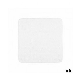 Tappetino Antiscivolo da Doccia Berilo BM814-5353 - 320 Bianco PVC 53 x 52,5 x 1 cm (6 Unità)