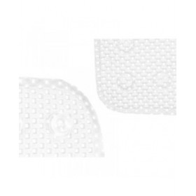 Tappetino Antiscivolo da Doccia Berilo BM814-5353 - 320 Bianco PVC 53 x 52,5 x 1 cm (6 Unità)