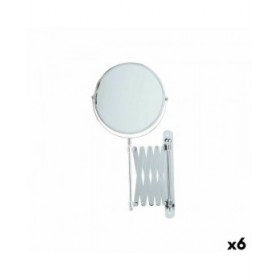 Specchio Ingranditore Berilo B1613 - 345 Metallo Estensibile Ø 17 cm (6 Unità)