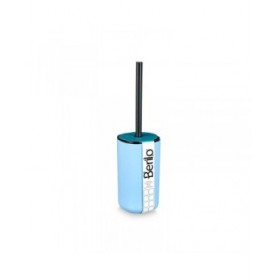 Scopino per il Bagno Berilo B8005-5 - 381 Azzurro polistirene 9,6 x 35 x 9,6 cm (6 Unità)