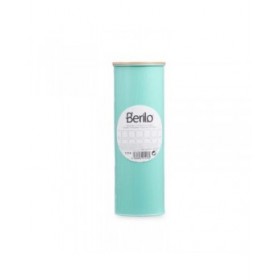 Scopino per il Bagno Berilo B1041C BAMBOO - 397 Menta Metallo Bambù Plastica 9,5 X 27 X 9,5 cm (6 Unità)